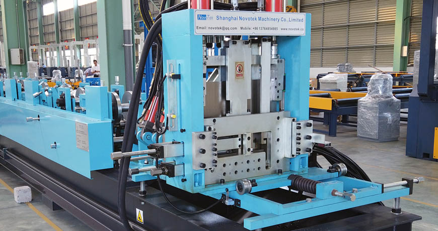 Semi-Automatic  C Z Purlin Roll Forming Machine