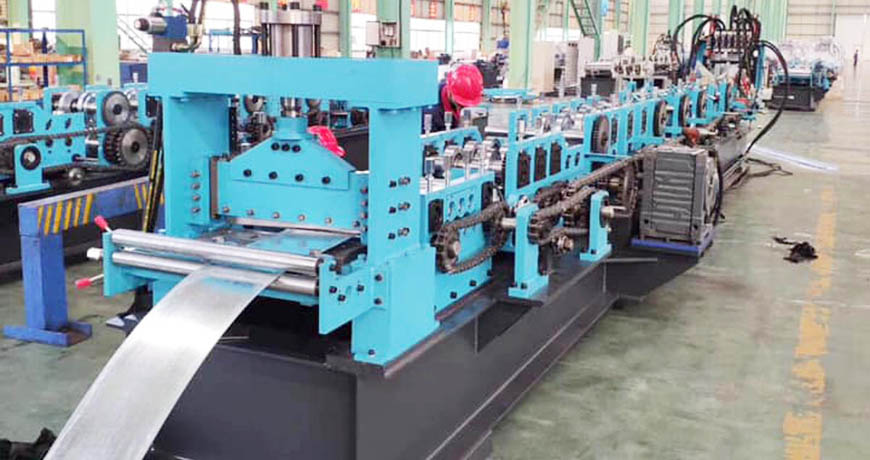 CZ Purlin Roll Forming Machine With Siemens System