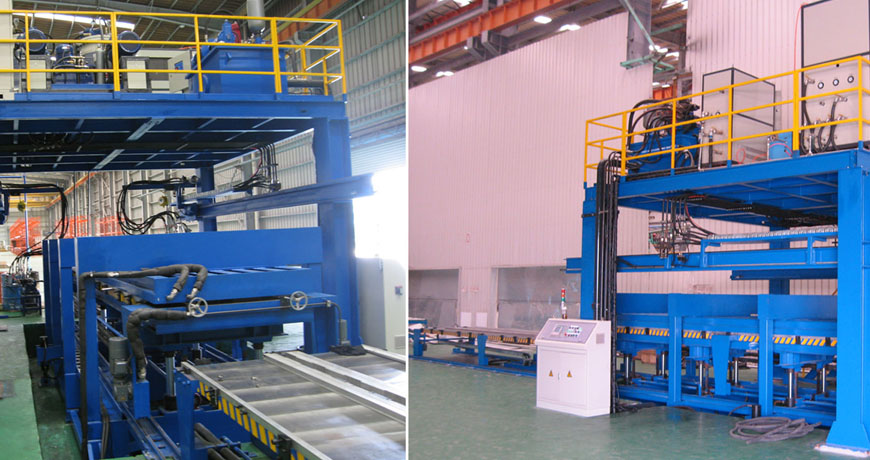 Discontinuous PU Sandwich Panel Machine