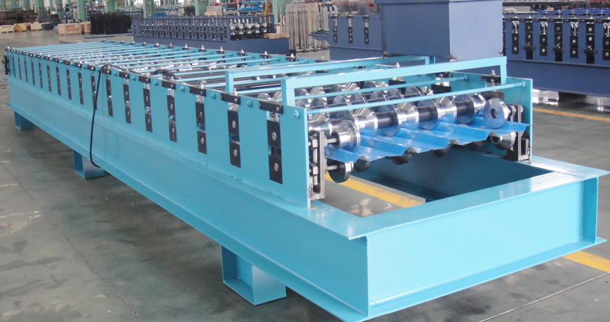 Roof Sheet Roll Forming Machine