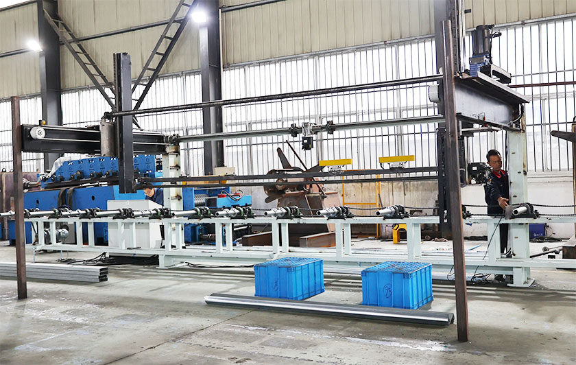roll forming stacking machine